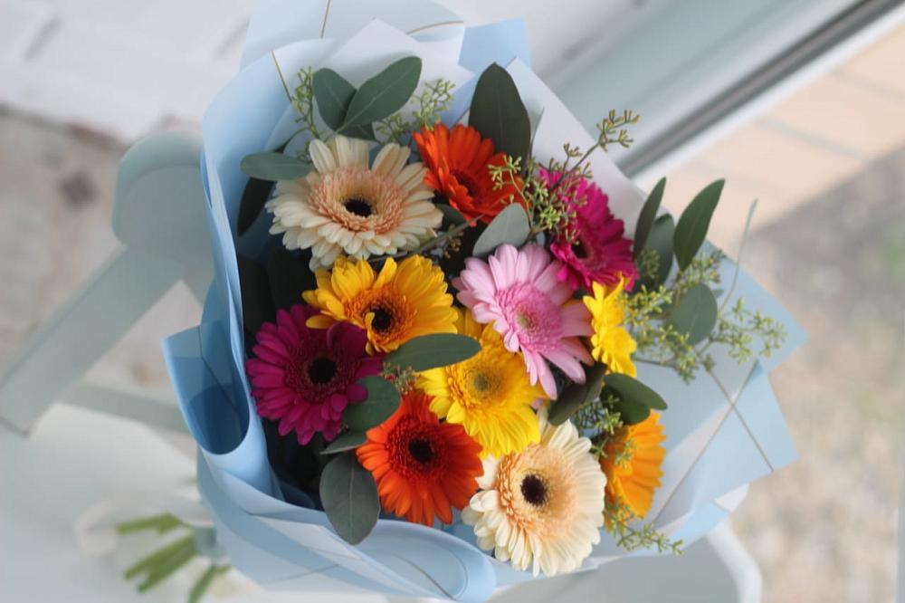 Букет цветов из: Герберы в Кашин