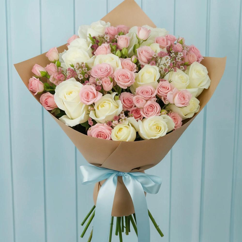 Букет цветов из: Розы в Кашин