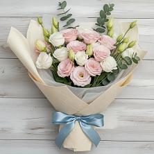 Букет цветов из:  Лизиантусы в Кашин