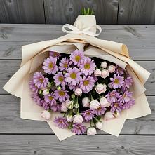 Букет цветов из:  Розы и Хризантемы #REPLACE_PRED# Кашин