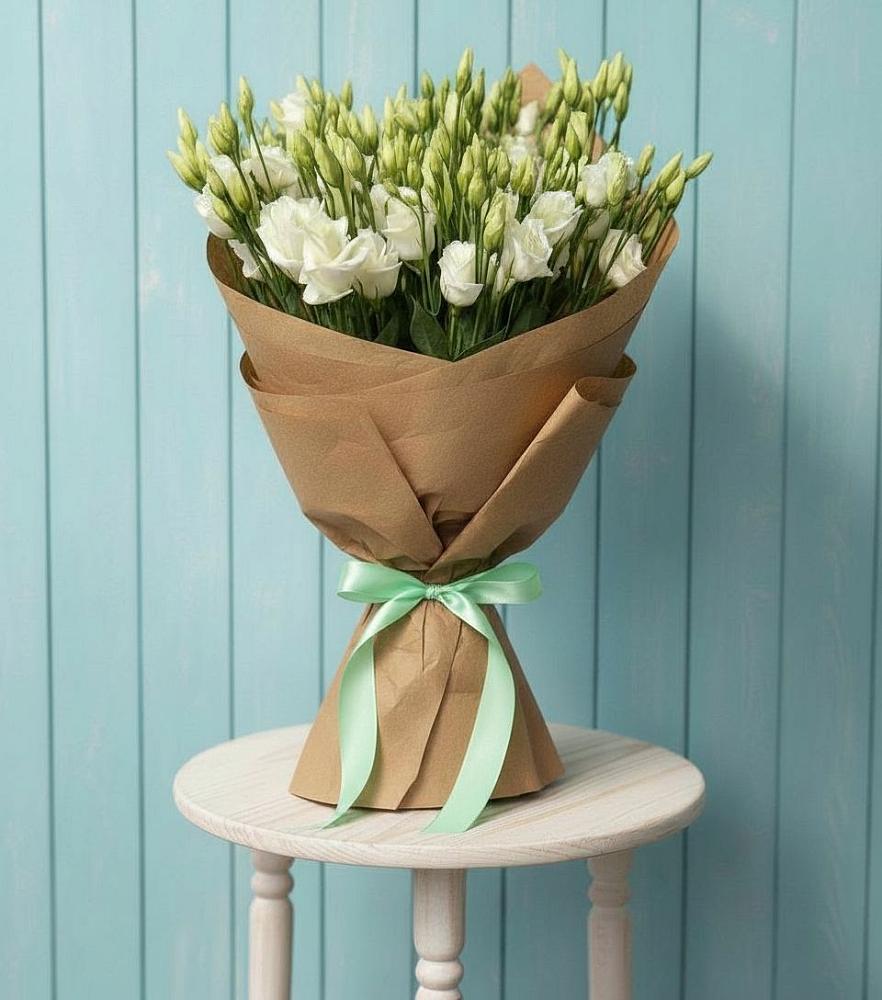 Букет цветов из: Лизиантусы в Кашин