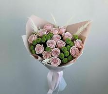 Букет цветов из:  Розы и Хризантемы в Кашин