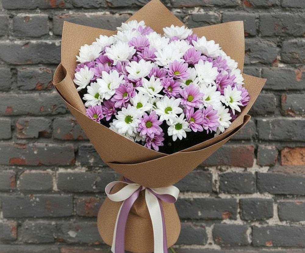 Букет цветов из: Хризантемы в Кашин