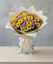 Букет цветов из:  Хризантемы #REPLACE_PRED# Кашин