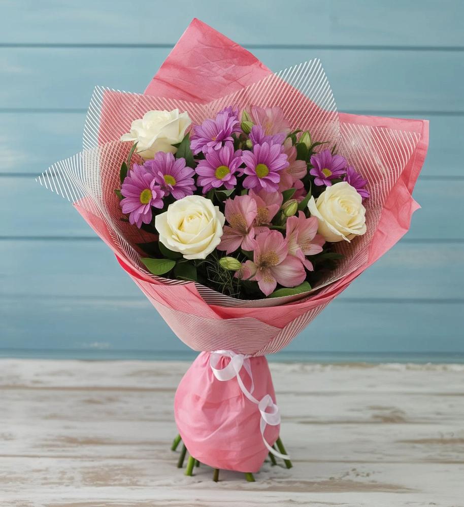 Букет цветов из: Герберы в Кашин