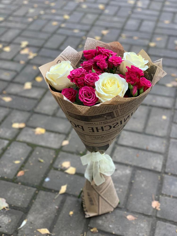 Букет цветов из: Розы в Кашин