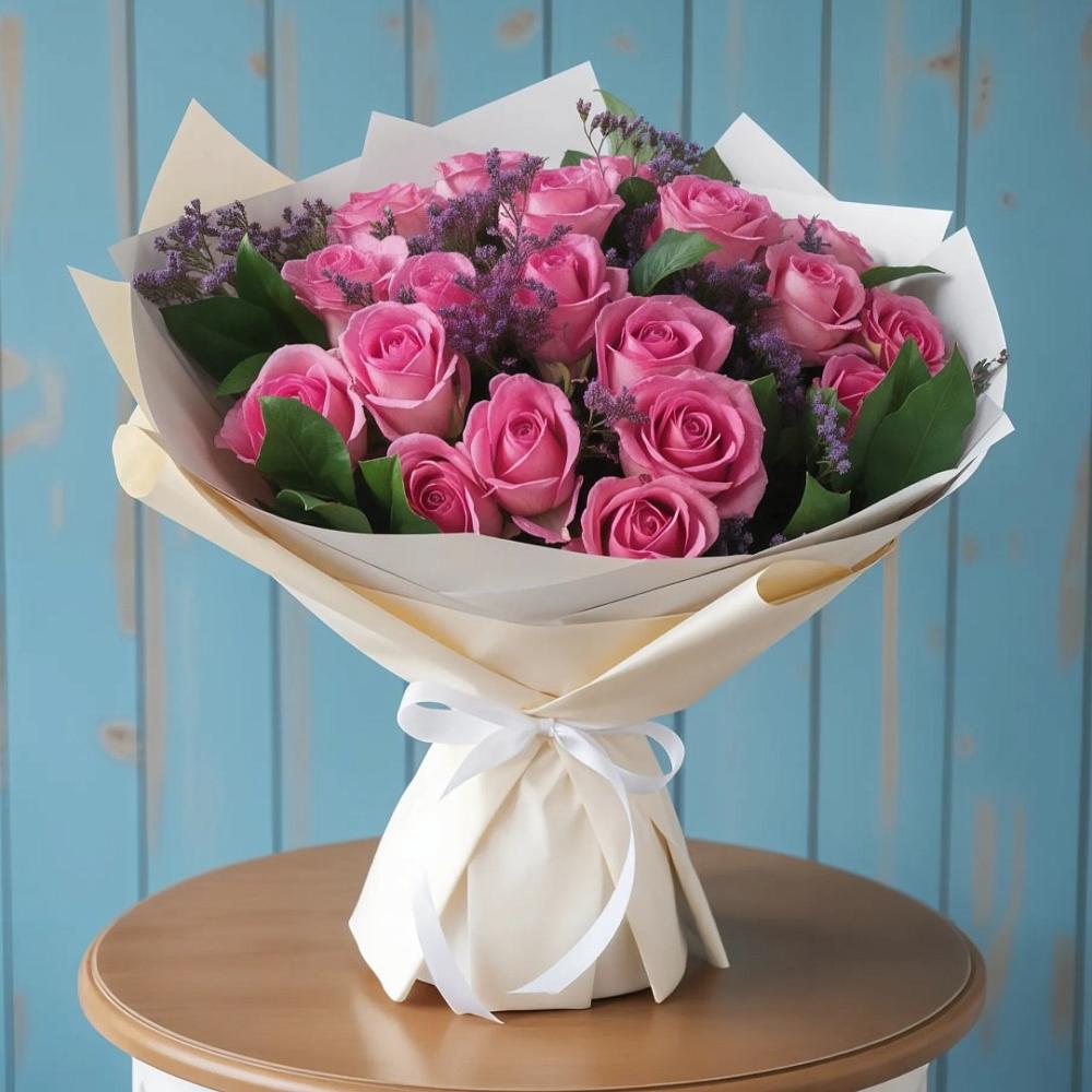 Букет цветов из: Розы в Кашин