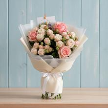 Букет цветов из:  Розы в Кашин