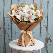 Букет цветов из:  Орхидеи и Розы #REPLACE_PRED# Кашин