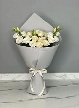 Букет цветов из:  Розы и Лизиантусы в Кашин